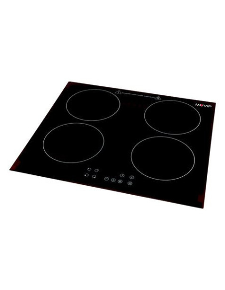 PLACA INDUCCIÓN 4 FUEGOS 7200W ENCASTRE + SOBREMESA MUVIP