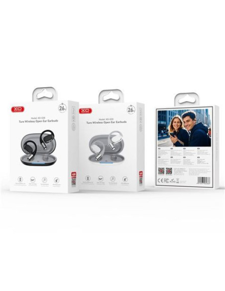 AURICULARES BLUETOOTH EXTRAAURALES TWS CON CANCELACION DE RUIDO G35 NEGRO