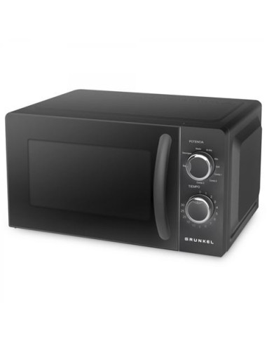 MICROONDAS 20L CON GRILL 700W NEGRO GRUNKEL