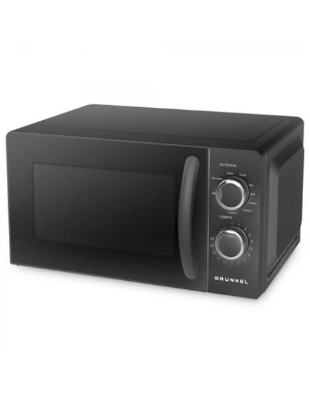 MICROONDAS 20L CON GRILL 700W NEGRO GRUNKEL