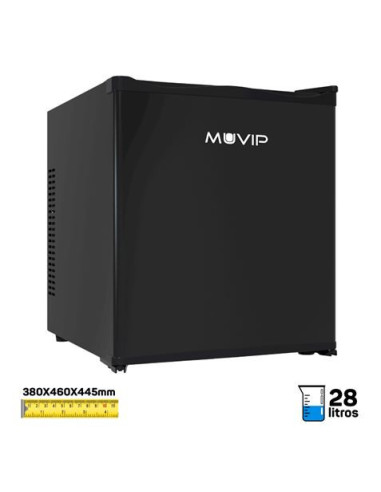 MINI BAR TERMOELÉCTRICO (SILENCIOSO, 13dB) 28L | 44,5CM | CERRADURA MUVIP
