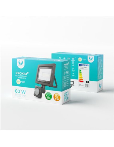 FOCO LED CON SENSOR PROXIM II 10W | 4500K FOREVER