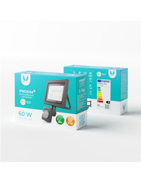 FOCO LED CON SENSOR PROXIM II 10W | 4500K FOREVER
