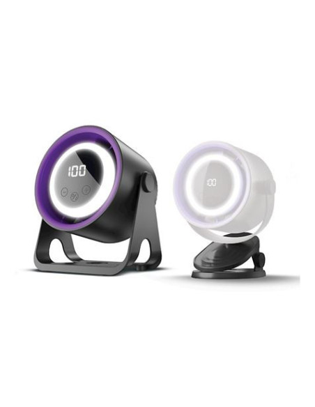 VENTILADOR DE ESCRITORIO CON LAMPARA 1800MAH + SOPORTE ADICIONAL FOREVER