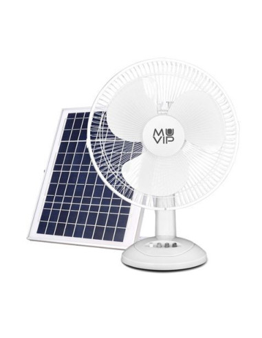 VENTILADOR DE SOBREMESA SOLAR 12 15W 8800MAH MUVIP