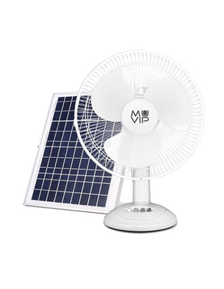 VENTILADOR DE SOBREMESA SOLAR 12 15W 8800MAH MUVIP