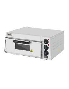 HORNO DE PIZZA ELÉCTRICO PROFESIONAL 1 CÁMARA 2000W CHEF PRO