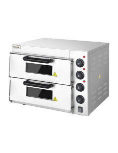 HORNO DE PIZZA ELÉCTRICO PROFESIONAL 2 CÁMARAS 3000W CHEF PRO