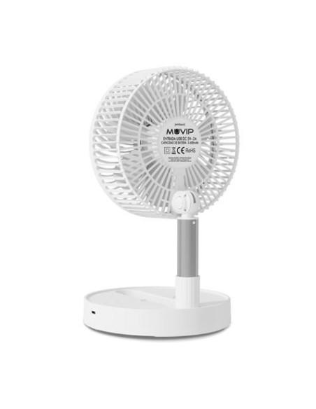 VENTILADOR PORTATIL EXTENSIBLE Y PLEGABLE 8 BATERÍA MUVIP