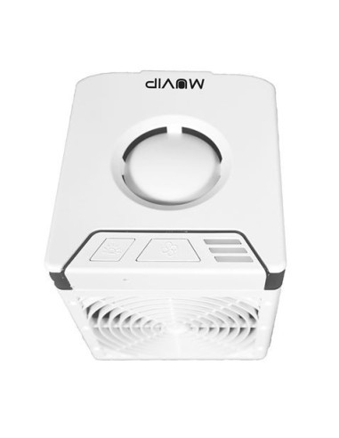 MINI CLIMATIZADOR PORTÁTIL 10W CON LUZ LED 7 COLORES MUVIP