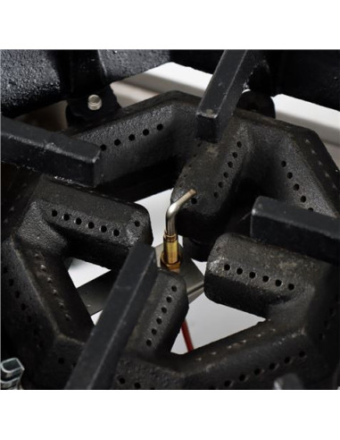 COCINA A GAS PROFESIONAL 2 FUEGOS CHEF PRO