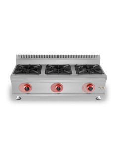 COCINA A GAS PROFESIONAL 3 FUEGOS CHEF PRO 2