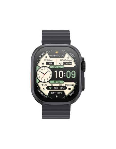 SMARTWATCH M11 ULTRA 2.01\" PANTALLA CURVA | NEGRO XO