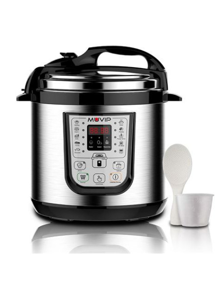 OLLA A PRESIÓN PROGRAMABLE 6 LITROS | 15 PROGRAMAS 1000W MUVIP