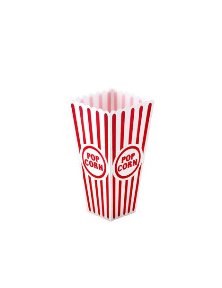CUBO PALOMITAS PLASTICO 9.5 X 19.3CM ALGON