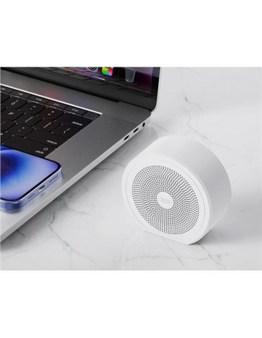 ALTAVOZ BLUETOOH SOBREMESA 3W BLANCO F61 XO