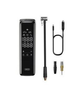 INFLADOR PORTATIL A 12V CON ACCESORIOS CZ017 XO