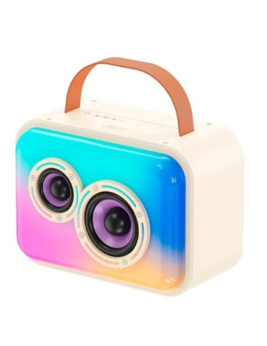 ALTAVOZ KARAOKE RGB 20W CON MICROFONO INALAMBRICO F54 XO