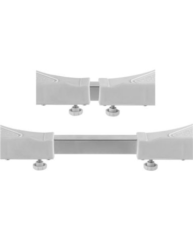SOPORTE / BASE AJUSTABLE CON RUEDAS PARA NEVERA Y LAVADORAS CROMAD