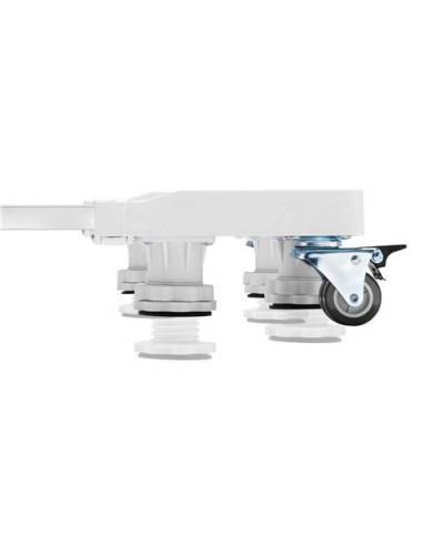 SOPORTE/BASE AJUSTABLE SERIE PRO CON RUEDAS PARA NEVERA Y LAVADORAS CROMAD