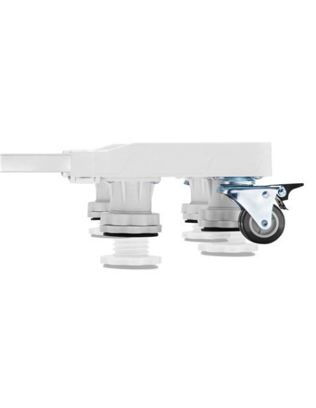 SOPORTE/BASE AJUSTABLE SERIE PRO CON RUEDAS PARA NEVERA Y LAVADORAS CROMAD