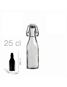 BOTELLA CIERRE PRESION 250ML SWING BORMIOLI