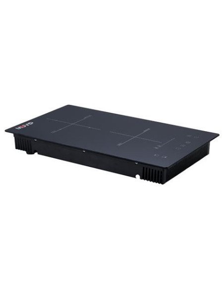 COCINA DE INDUCCIÓN 2 FUEGOS 3300W ENCASTRE + SOBREMESA MUVIP