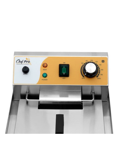 FREIDORA ELÉCTRICA PROFESIONAL 10 LITROS 3000W CHEF PRO