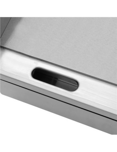 PLANCHA ELÉCTRICA PROFESIONAL SUPERFICIE LISA 4400W CHEF PRO