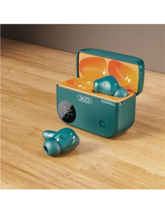 AURICULARES TWS CON CAJA LCD G34 NEGRO XO