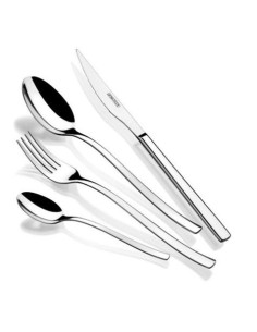 SET 24 CUBIERTOS ACERO INOX GENOVA MONIX