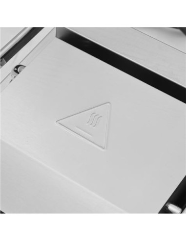 SANDWICHERA INDUSTRIAL PLACAS LISAS 1800W CHEF PRO