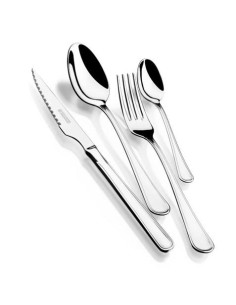 SET 24 CUBIERTOS ACERO INOX MANILA MONIX