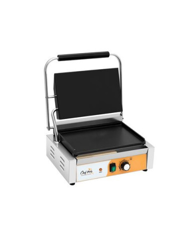 SANDWICHERA INDUSTRIAL PLACAS LISAS 2200W CHEF PRO