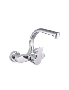 MONOMANDO DE FREGADERO CAÑO ALTO EMPOTRADO EDM