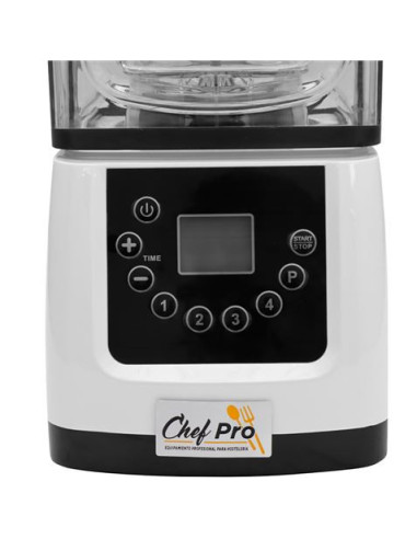 BATIDORA PROFESIONAL CON CABINA INSONORIZADA 1.5 LITROS 2200W CHEF PRO