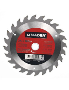 DISCOS CORTE MADERA PARA SIERRAS 165MM 24D MADER