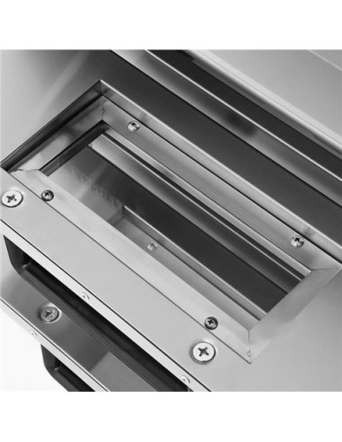 HORNO DE PIZZA ELÉCTRICO PROFESIONAL 2 CÁMARAS 3000W CHEF PRO