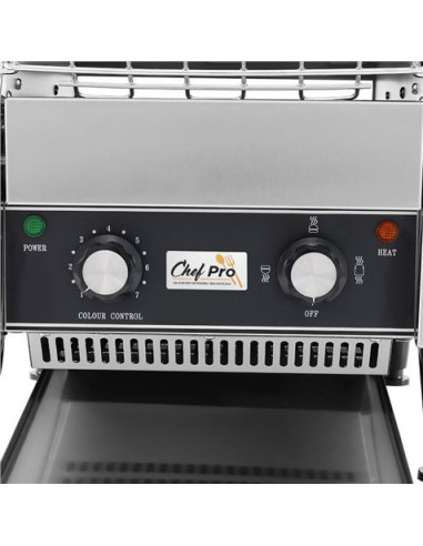 TOSTADORA DE CINTA TRANSPORTADORA INDUSTRIAL 2250W CHEF PRO