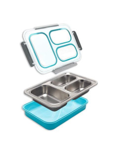 FIAMBRERA HERMETICA 3 COMPARTIMENTOS INOX THERMOSPORT 2