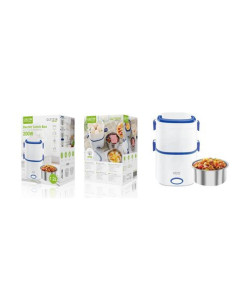 FIAMBRERA ELECTRICA DOBLE NIVEL EN ACERO INOX 1.2 LITROS 200W 2