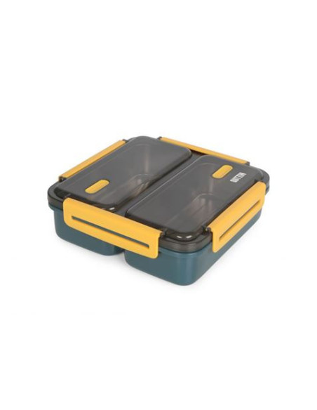 FIAMBRERA PLASTICO ACERO APTA MICROONDAS QUTTIN 1050ML