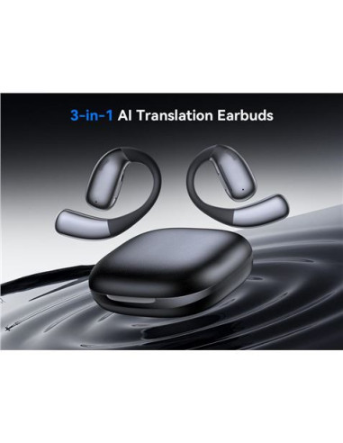 AURICULARES TWS CON TRADUCCION SIMULTANEA G37 NEGRO XO