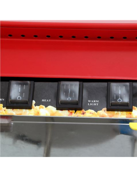 MÁQUINA DE PALOMITAS PROFESIONAL 1550W CHEF PRO