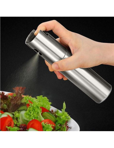 ACEITERA INOX SPRAY PULVERIZADOR 100ML INOX LA MEDITERRANEA
