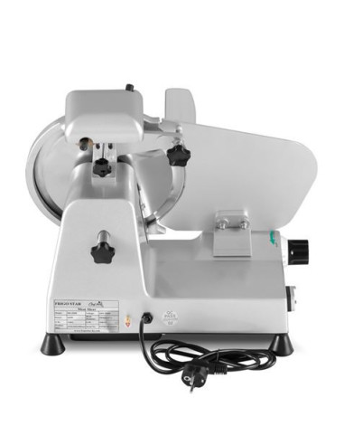 CORTADORA DE CARNE Y FIAMBRE PROFESIONAL 250MM, 240W CHEF PRO