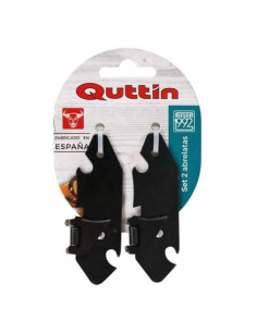 PACK 2 ABRELATAS 8CM PAVONADOS QUTTIN
