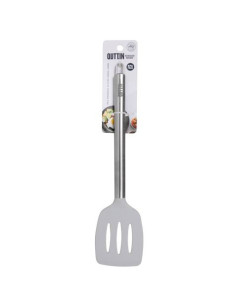 PALA RAYADA DE COCINA INOX CON SILICONA QUTTIN 2