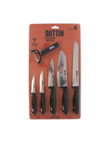 SET CUCHILLOS 6 PIEZAS QUTTIN