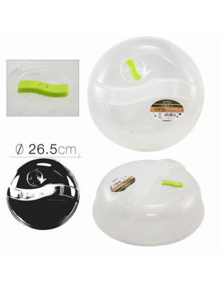 TAPA MICROONDAS CON VALVULA 26.5X9.5